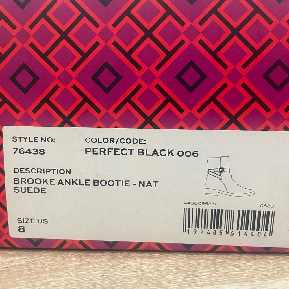 Tory Burch Brooke Ankle Bootie-Suede